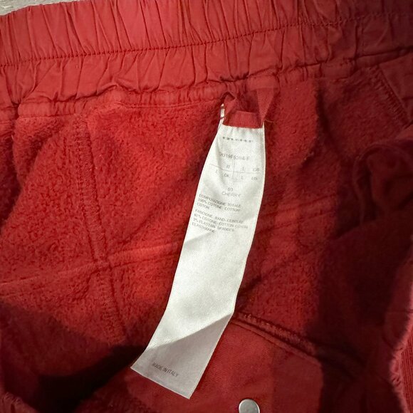 Rick Owens DRKSHDW Collection Drawstring Prisoner Pants - bruise - Picture 4 of 7